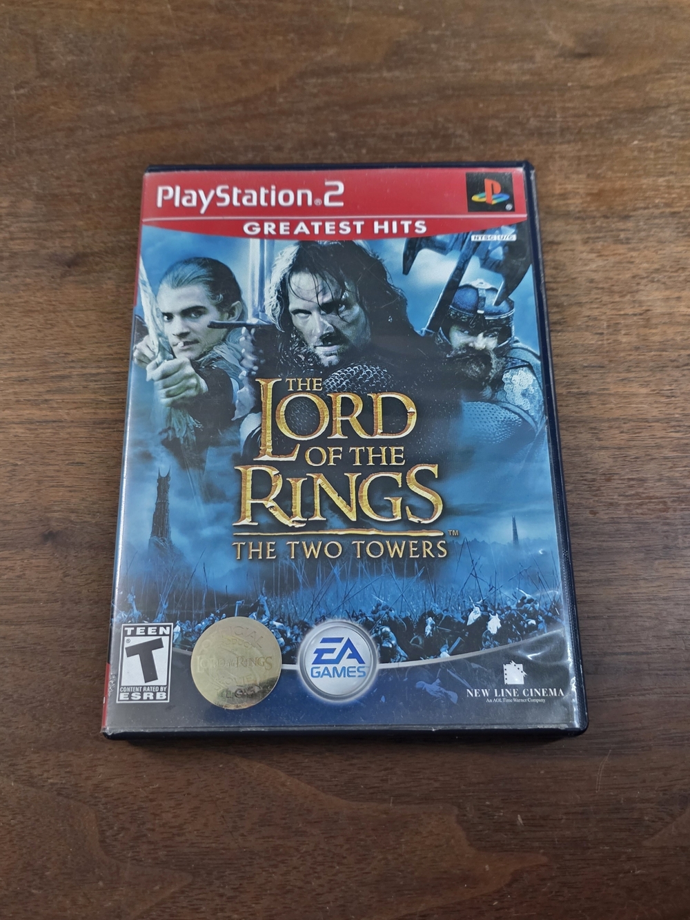 Sony PS2 The Lord of the Rings: The Two Towers Game CIB